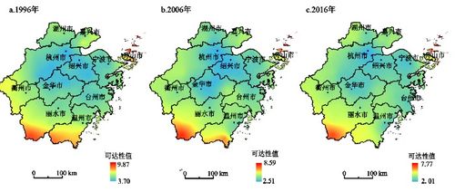 浙江陆路交通对区域旅游空间结构及发展的影响研究